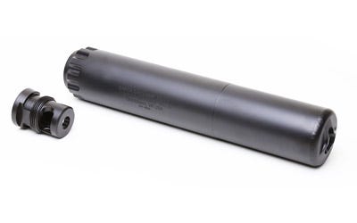 GRIFFIN ARMAMENT RECCA 7 30 CAL SUPPRESSOR TAPER BLACK 7.6 INCH 17-4 STAINELESS STEEL