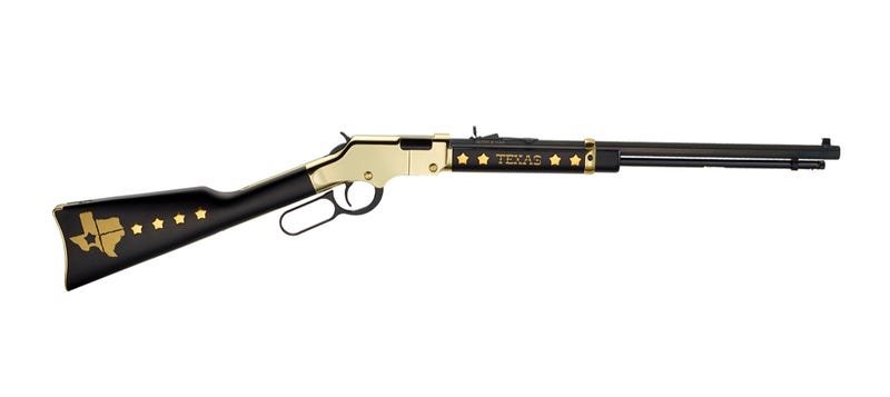 HENRY REPEATING ARMS GOLDENBOY TEXAS TRIBUTE ED. BLUED .22 LR 20" 16 RD