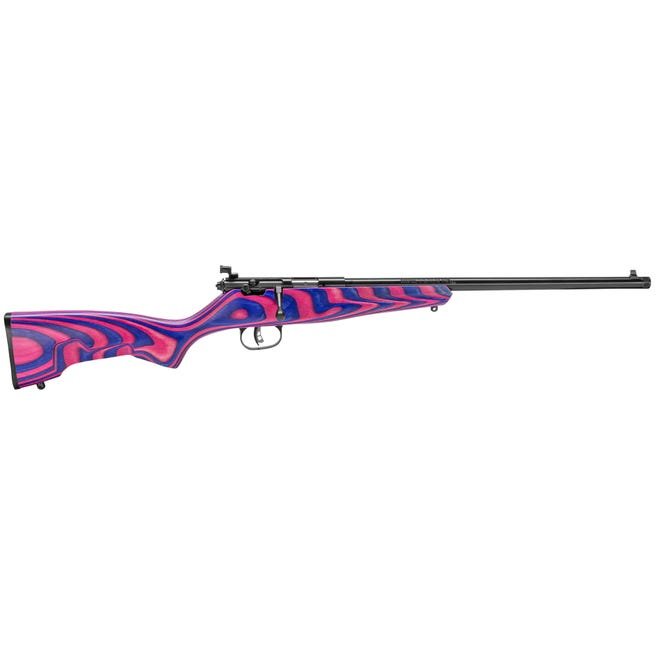 SAVAGE RASCAL MINIMALIST PINK / PURPLE .22 LR 16.13" BARREL 1-ROUNDS